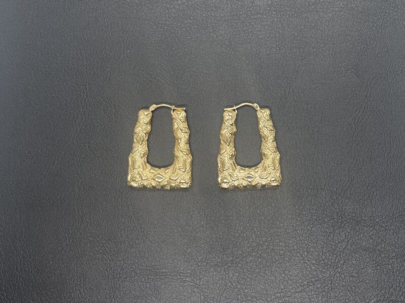 9ct Handbag Style Earrings