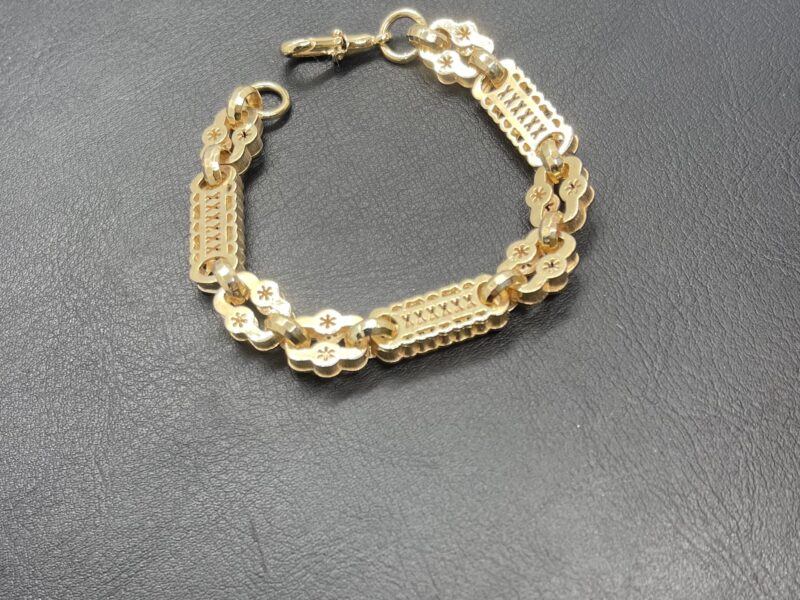 9ct Star & Bar bracelet