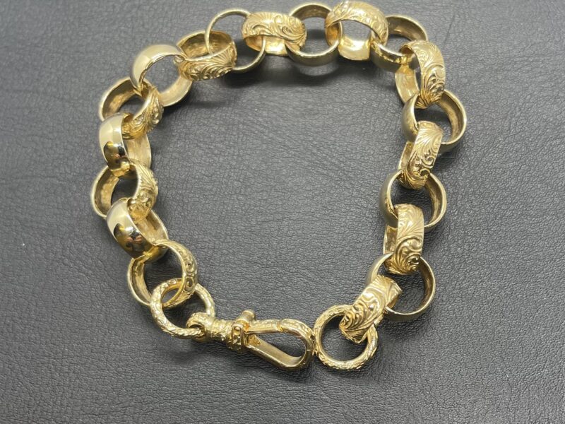 9ct Belcher Bracelet